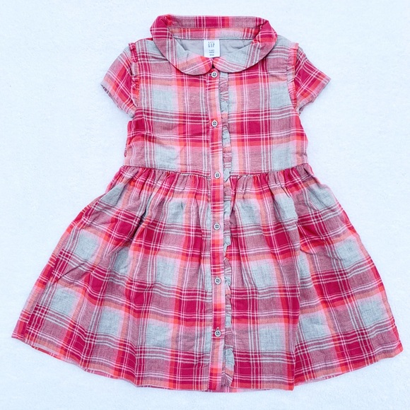 GAP Other - Gap Plaid Shirt Dress Size 3T NWT